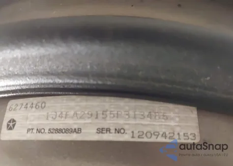 2005 Jeep Wrangler Se z USA, uszkodzony, nr VIN 1J4FA29155P313486